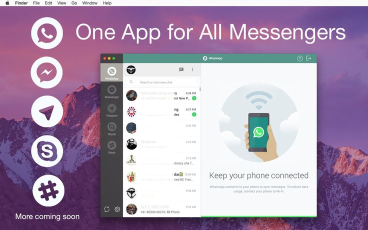 messenger facebook chat for mac